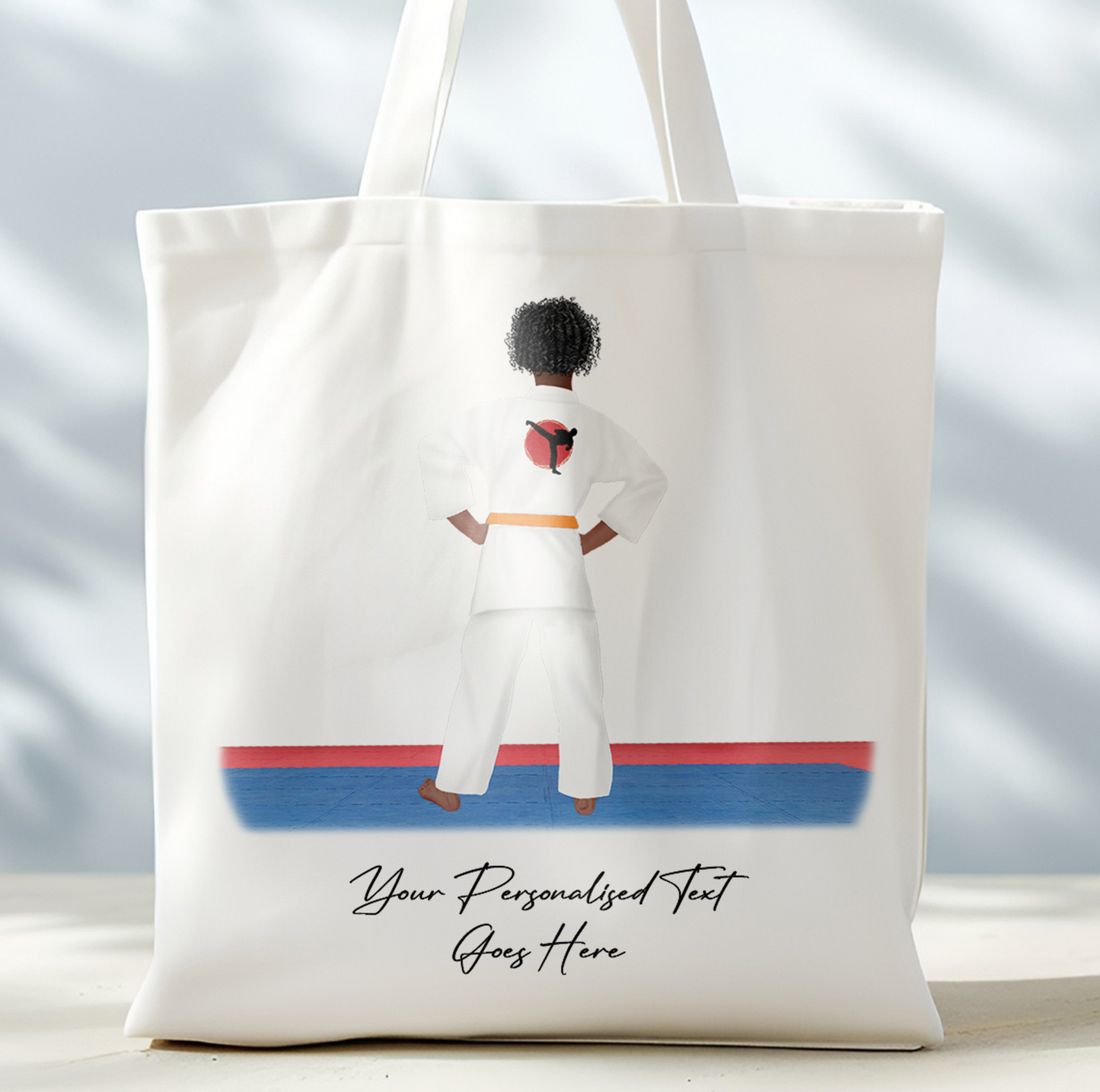 Personalised Karate, Judo, Ju Jitsu, Taekwondo Martial Arts Gi Creator - Tote Bag