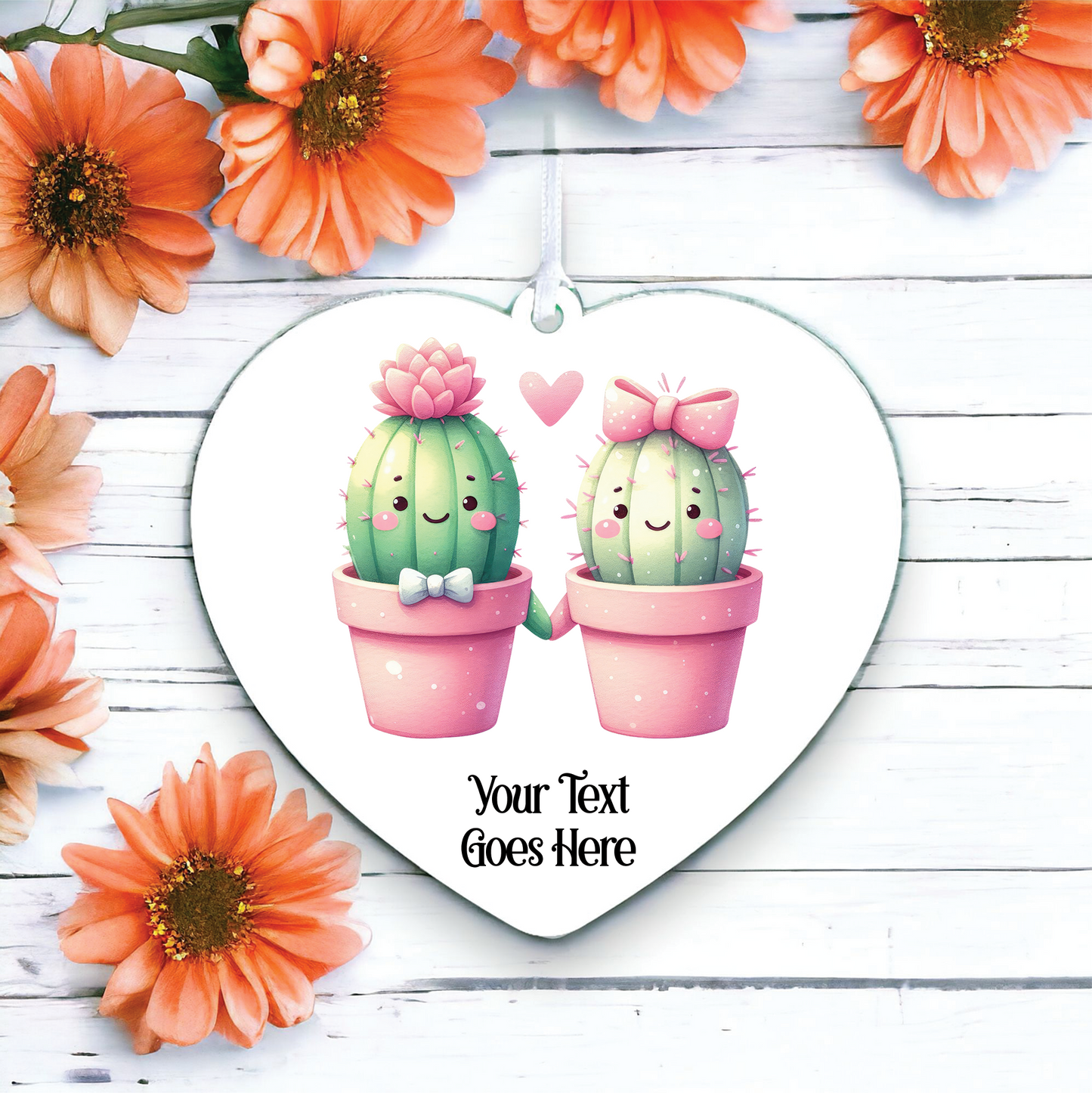 Personalised Cute Cactus Love - I