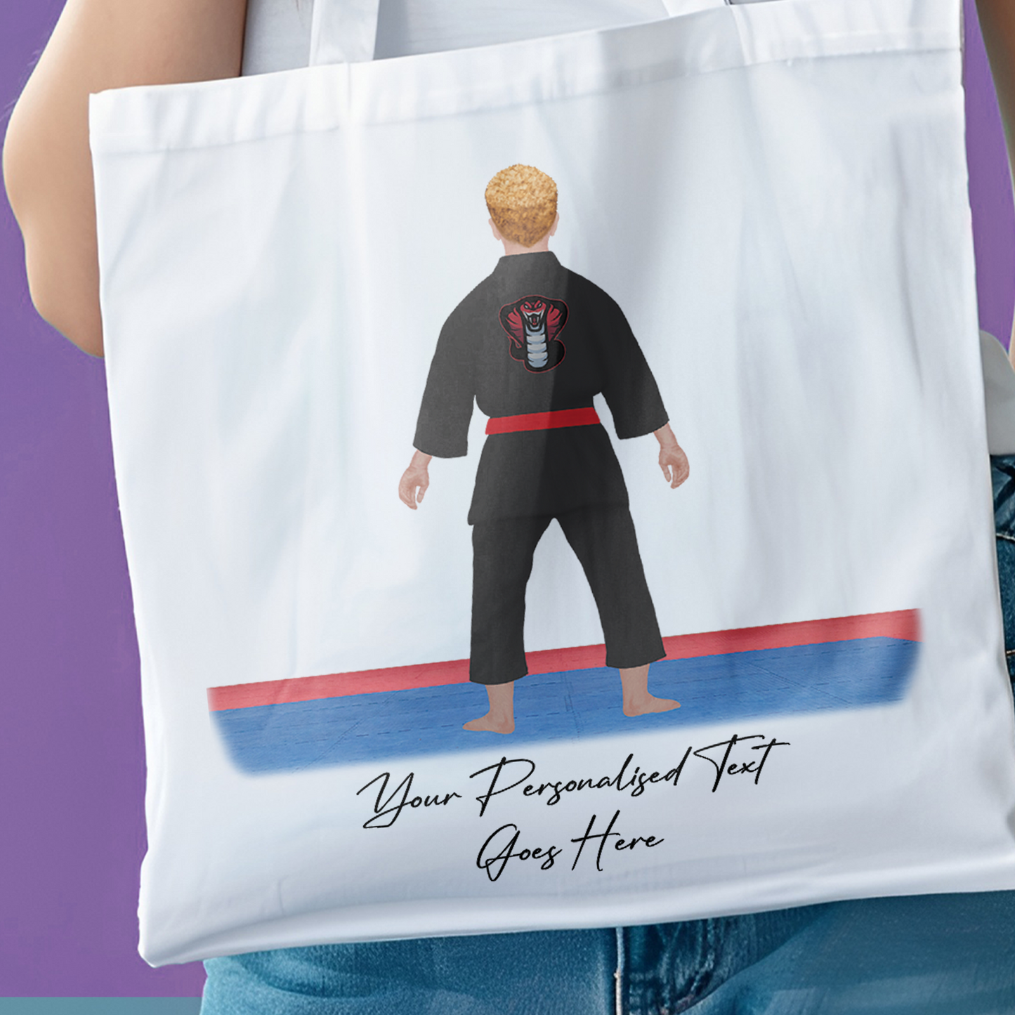 Personalised Karate, Judo, Ju Jitsu, Taekwondo Martial Arts Gi Creator - Tote Bag