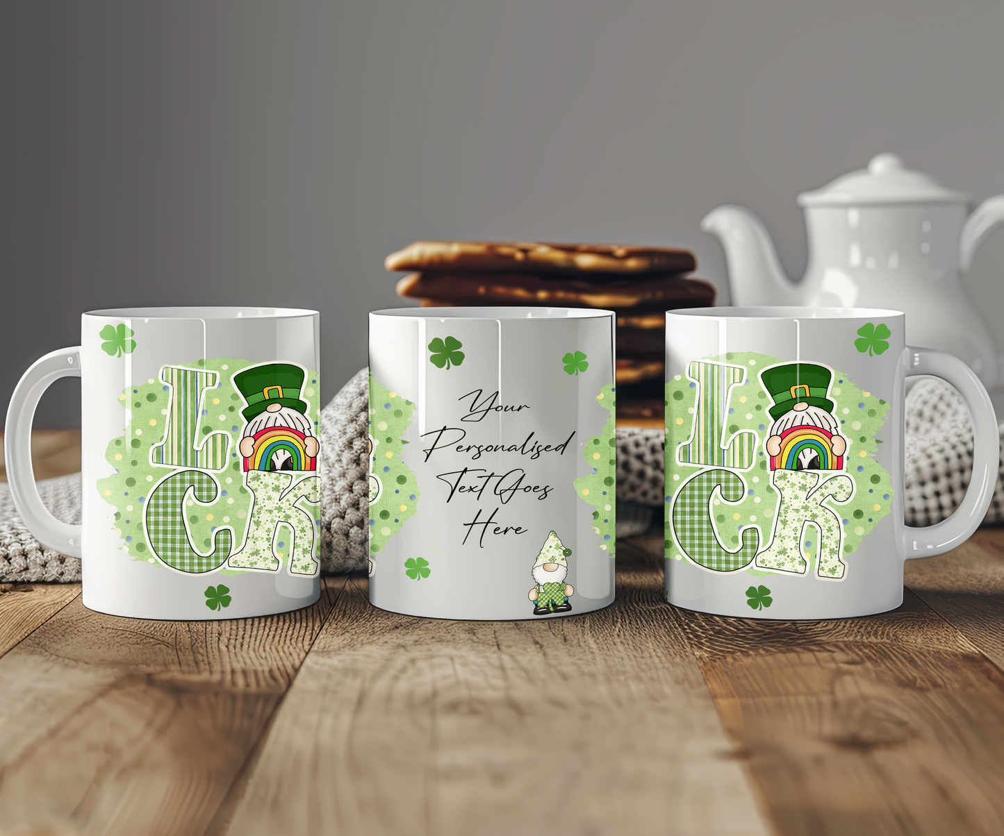 Personalised Good Luck Gonk Gnome - Gift Mug