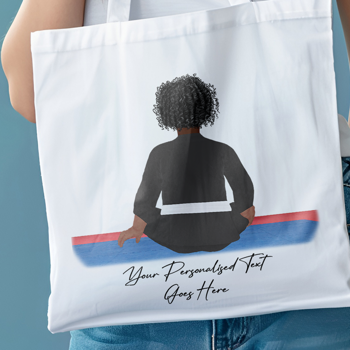 Personalised Karate, Judo, Ju Jitsu, Taekwondo Martial Arts Gi Creator - Tote Bag