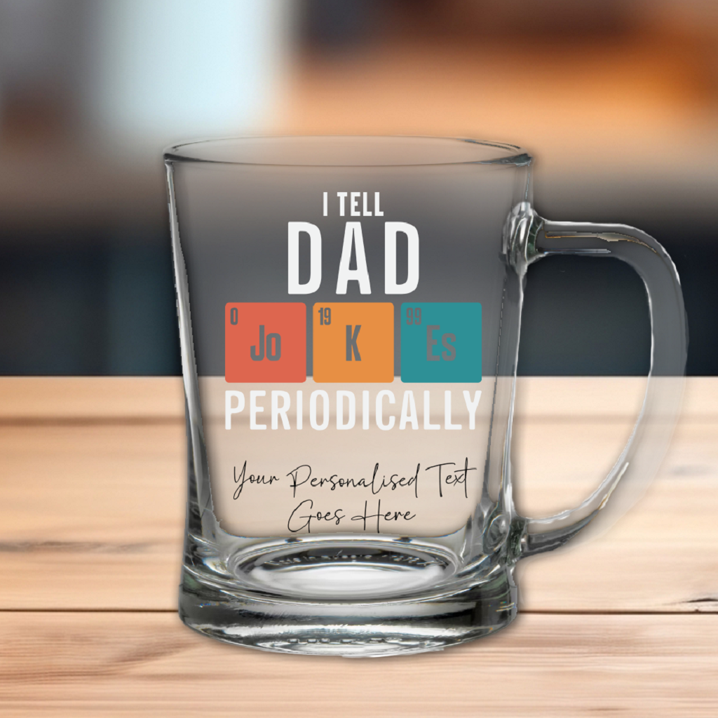 Personalised Dad Joke Tankard Gift