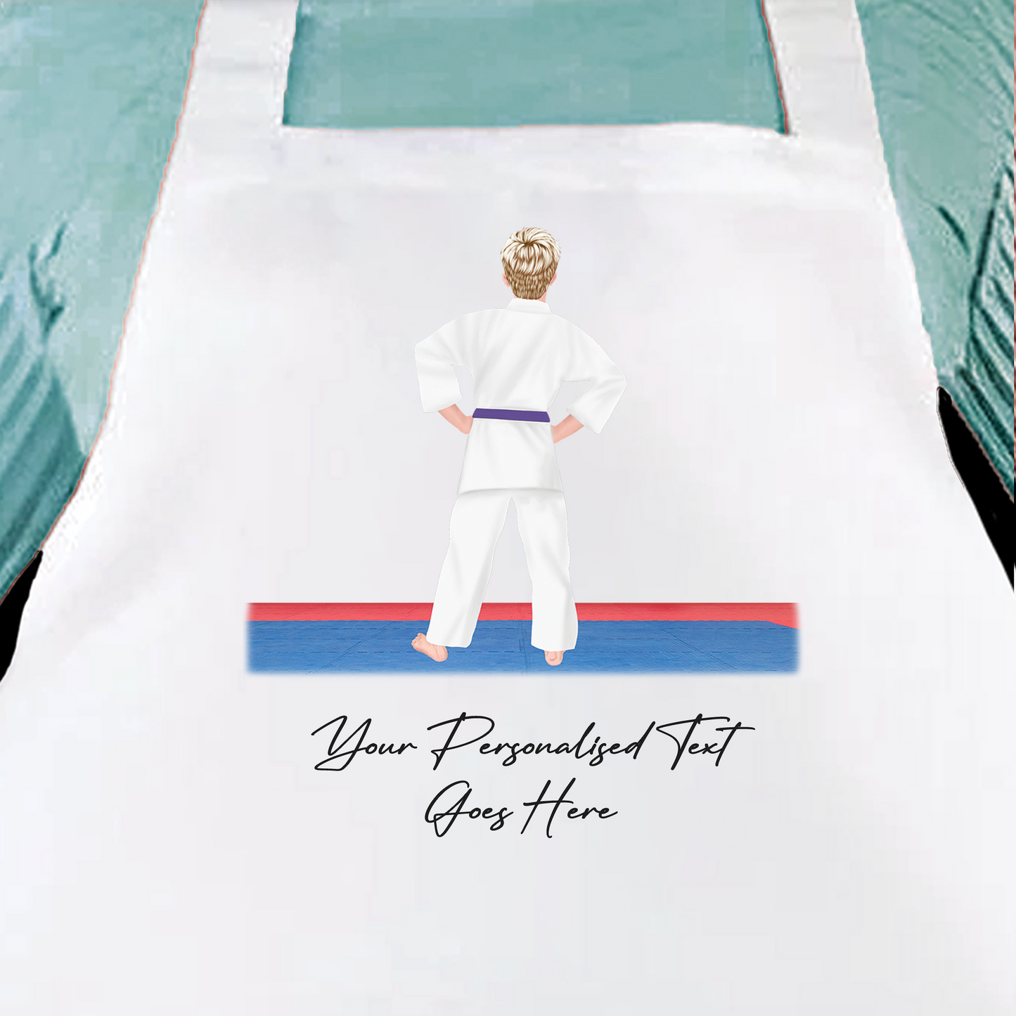 Personalised Karate, Judo, Ju Jitsu, Taekwondo Martial Arts Gi Creator - Apron