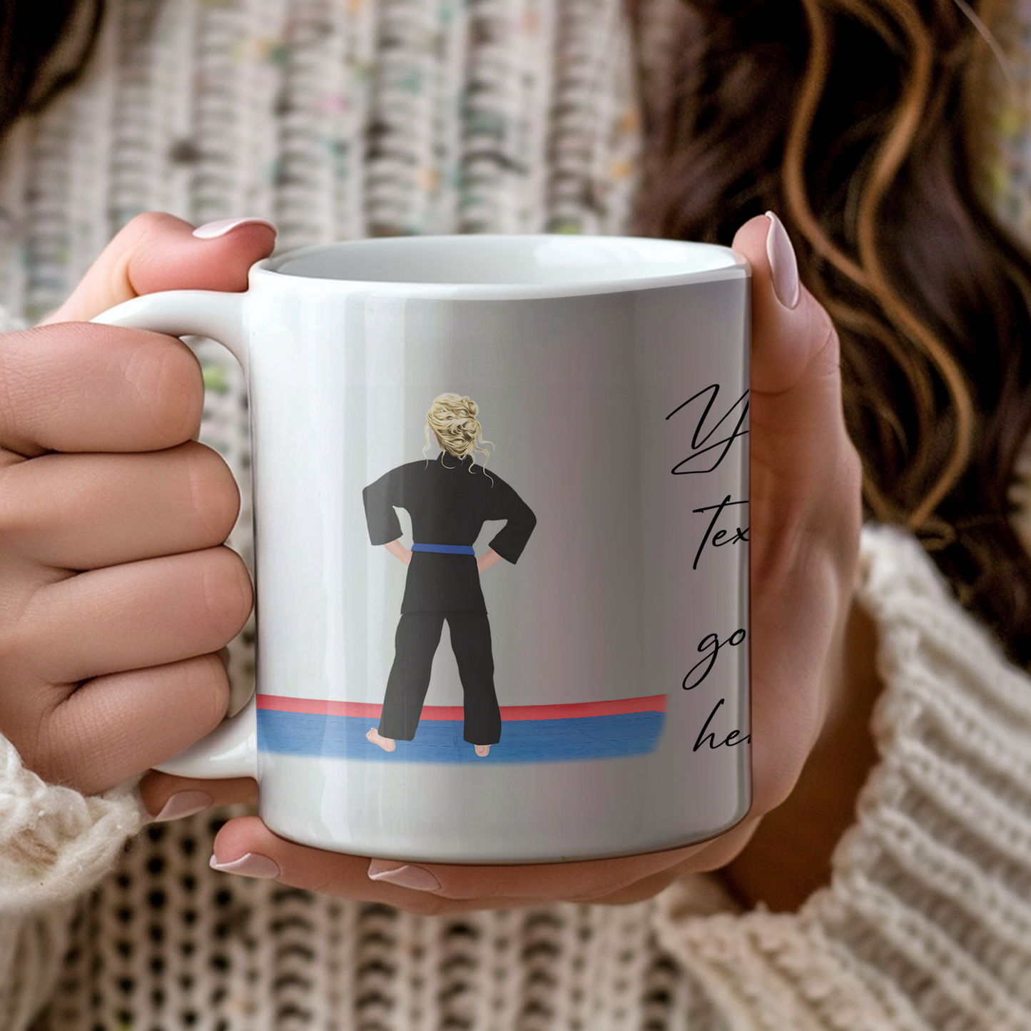 Personalised Karate, Judo, Ju Jitsu, Taekwondo Martial Arts Gi Creator - Mug