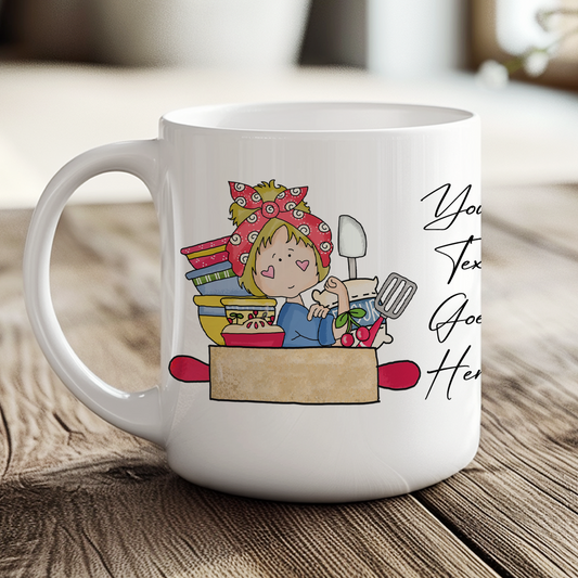 Personalised Baking Superpower Gift Mug