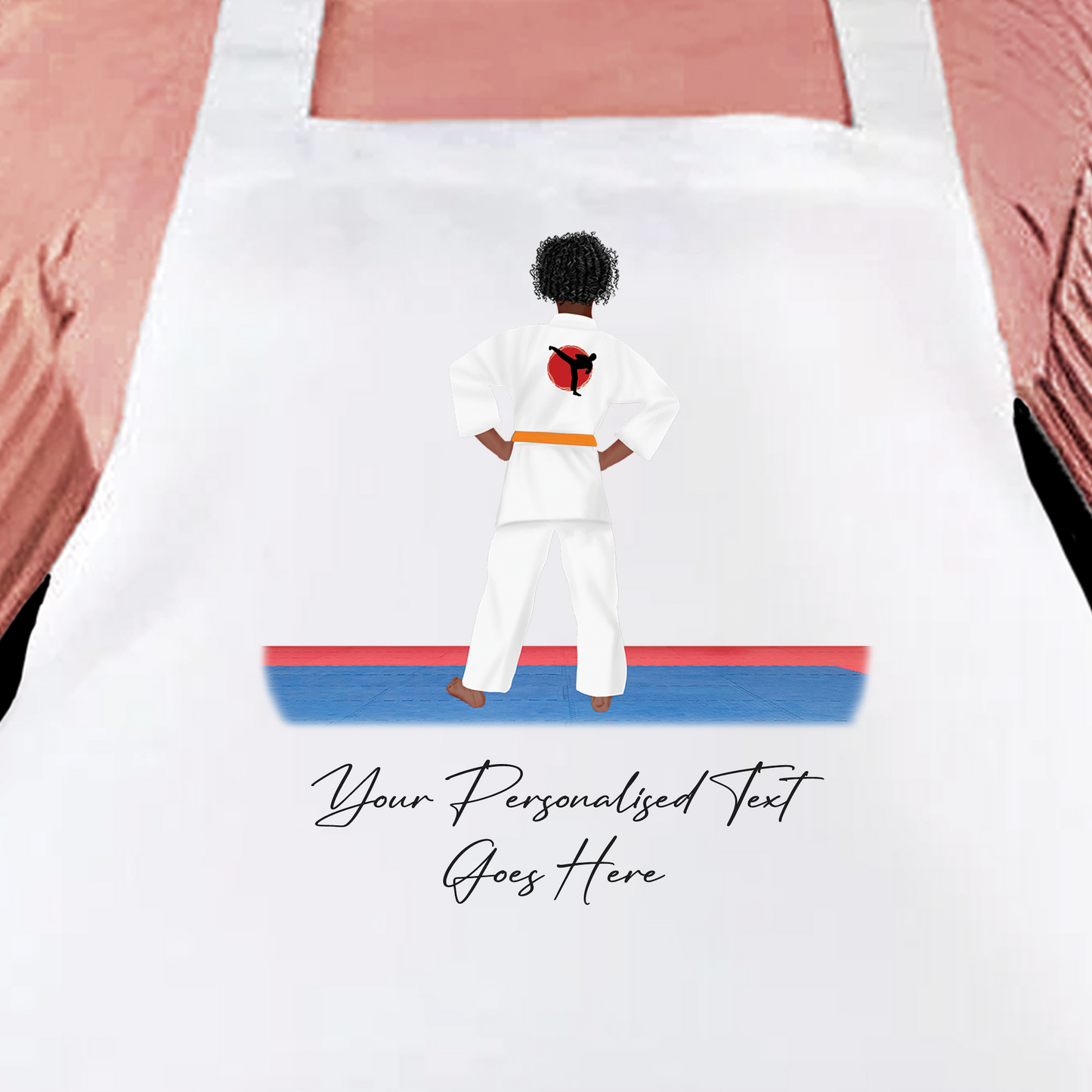 Personalised Karate, Judo, Ju Jitsu, Taekwondo Martial Arts Gi Creator - Apron