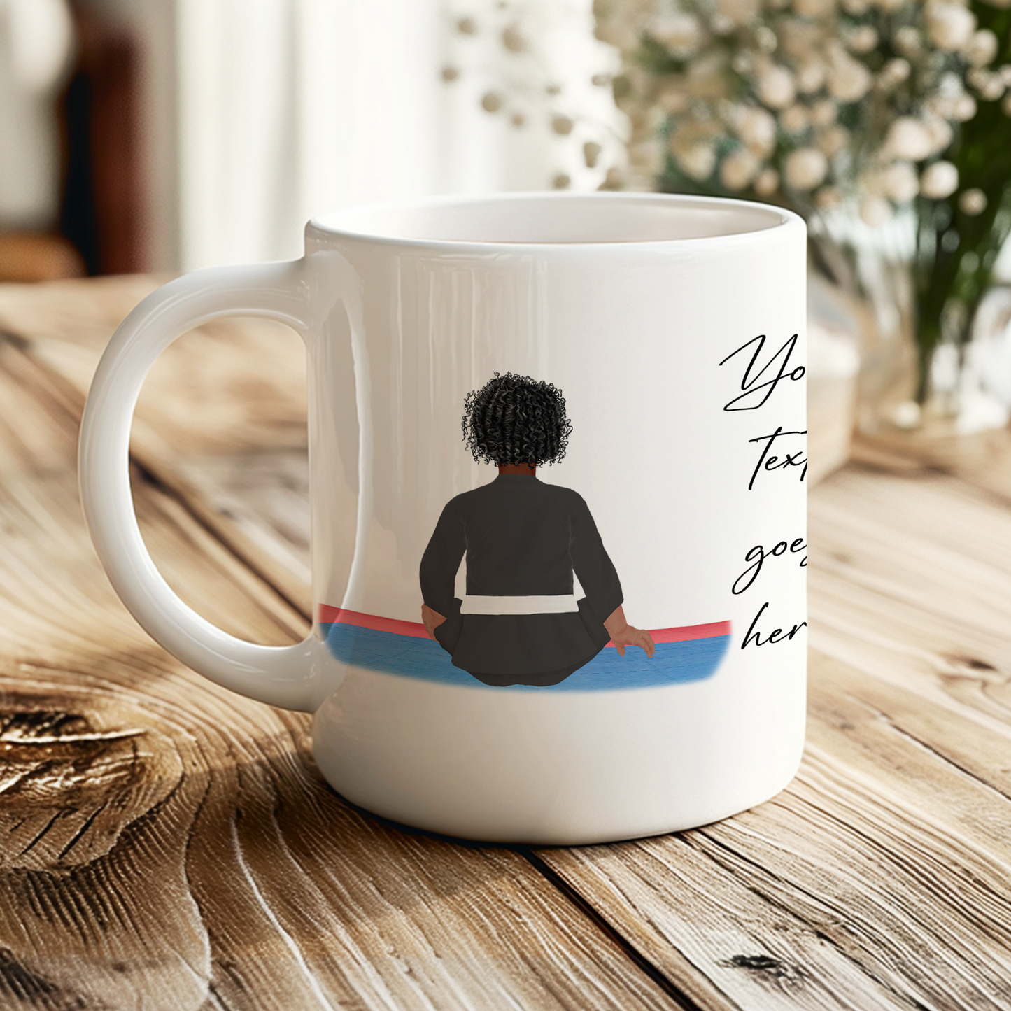 Personalised Karate, Judo, Ju Jitsu, Taekwondo Martial Arts Gi Creator - Mug