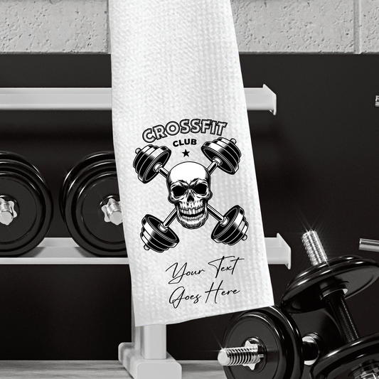 Personalised Crossfit Club - Gift Gym Sports Towel