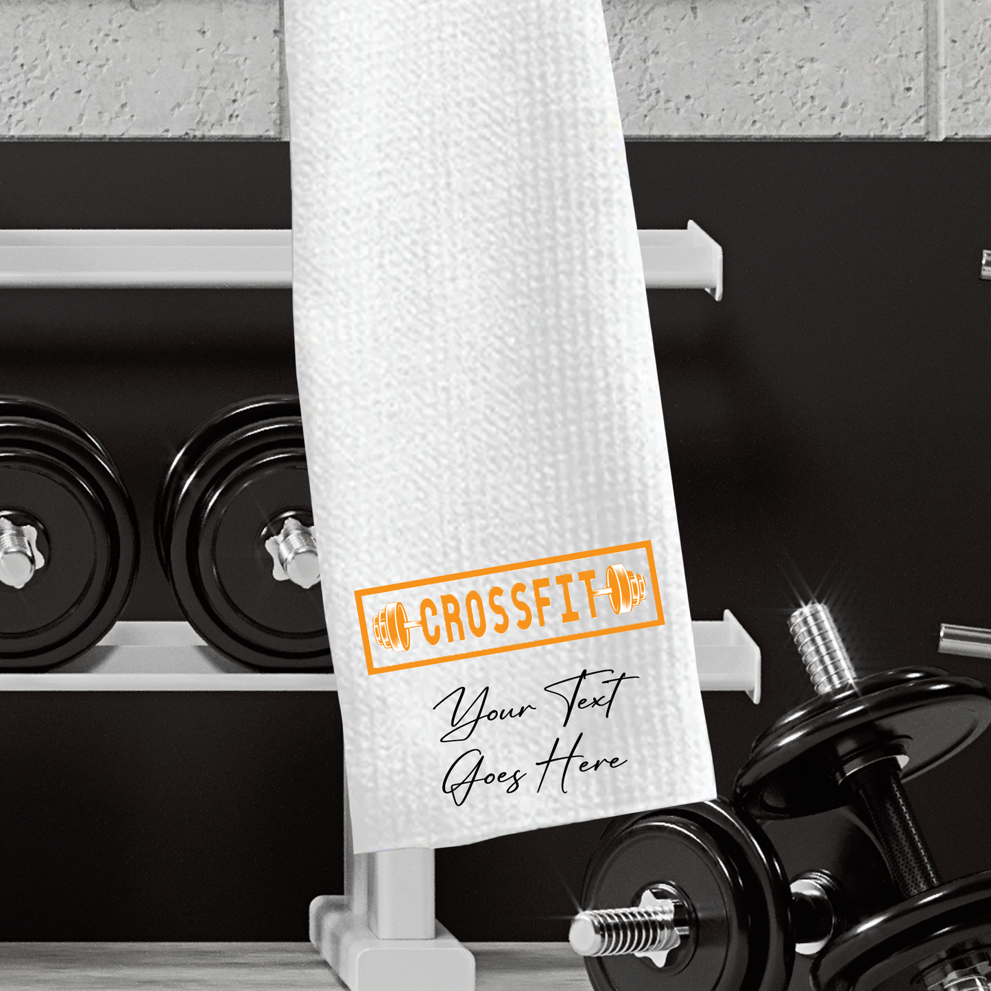 Personalised Crossfit - Gift Gym Sports Towel