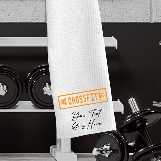 Personalised Crossfit - Gift Gym Sports Towel
