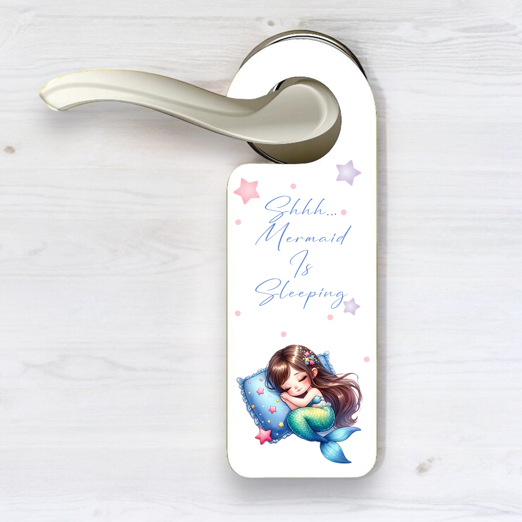 Personalised Mermaid Sleeping Pillow - Door Hanger Gift (Copy)