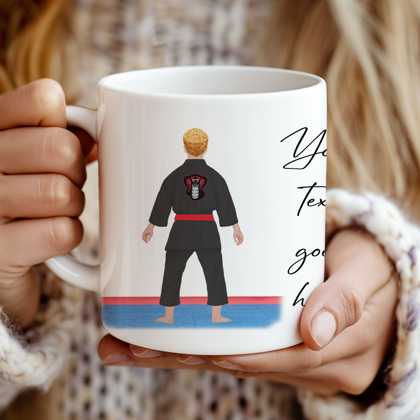 Personalised Karate, Judo, Ju Jitsu, Taekwondo Martial Arts Gi Creator - Mug