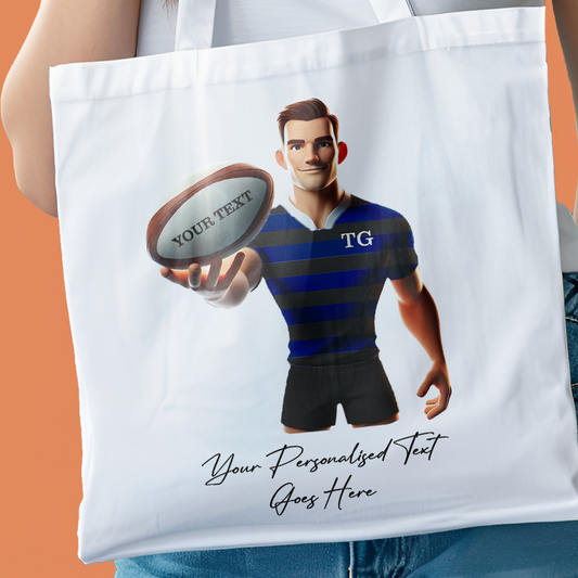 Personalised Rugby Team Shirt Creator - Tote Bag