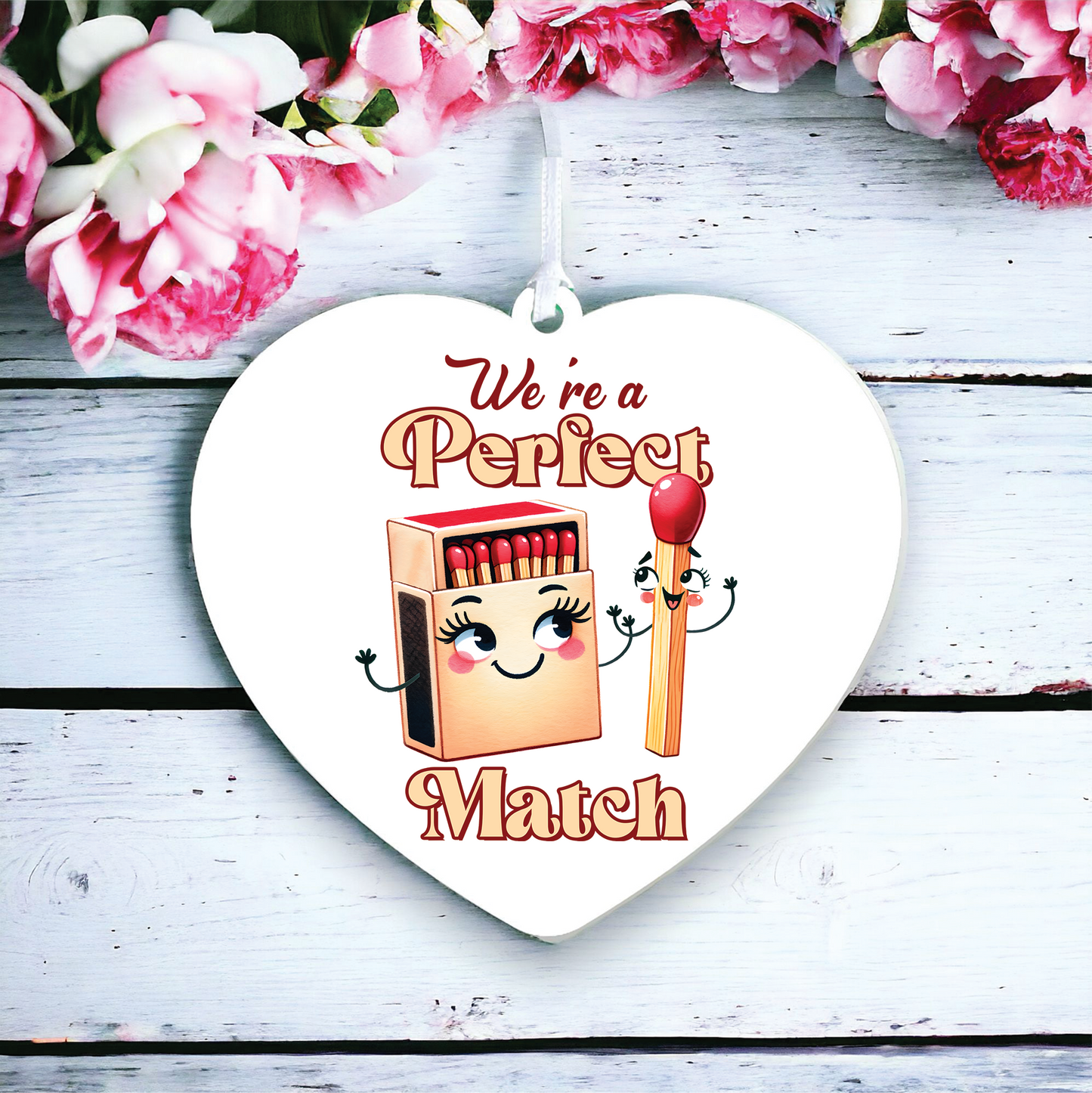 Funny Perfect Match Love Decoration