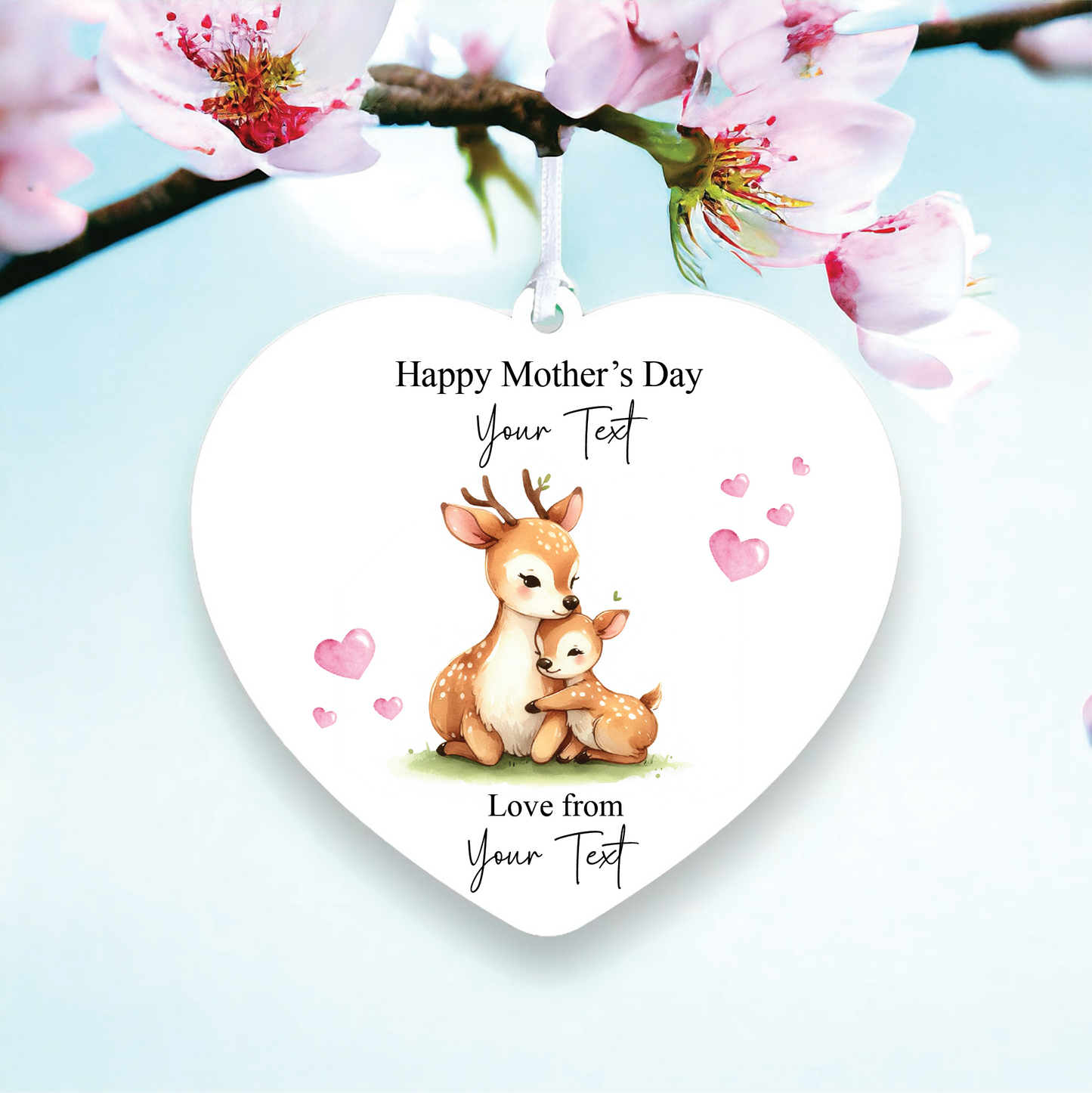 Personalised Mother's Day Deer Decoration