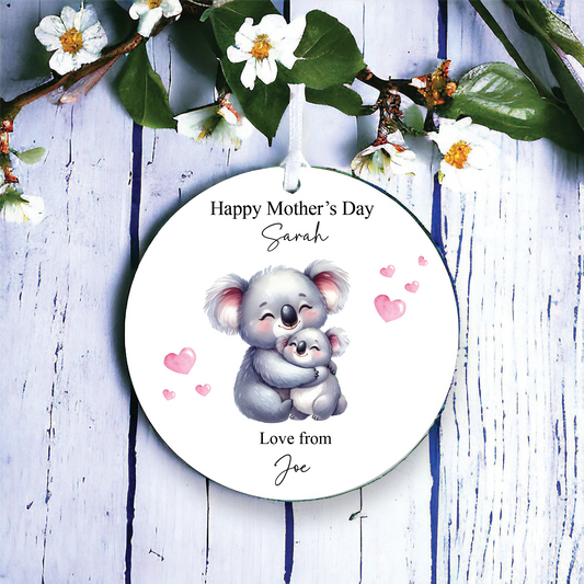 Personalised Mother's Day Koala Decoration