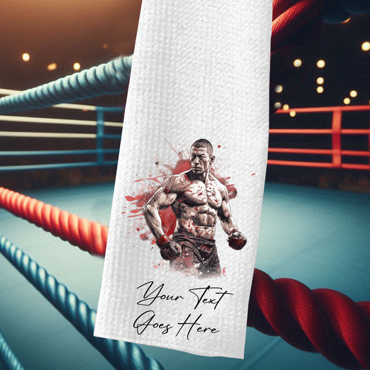 Personalised MMA Fighter - Martial Arts Sports Gift Towel