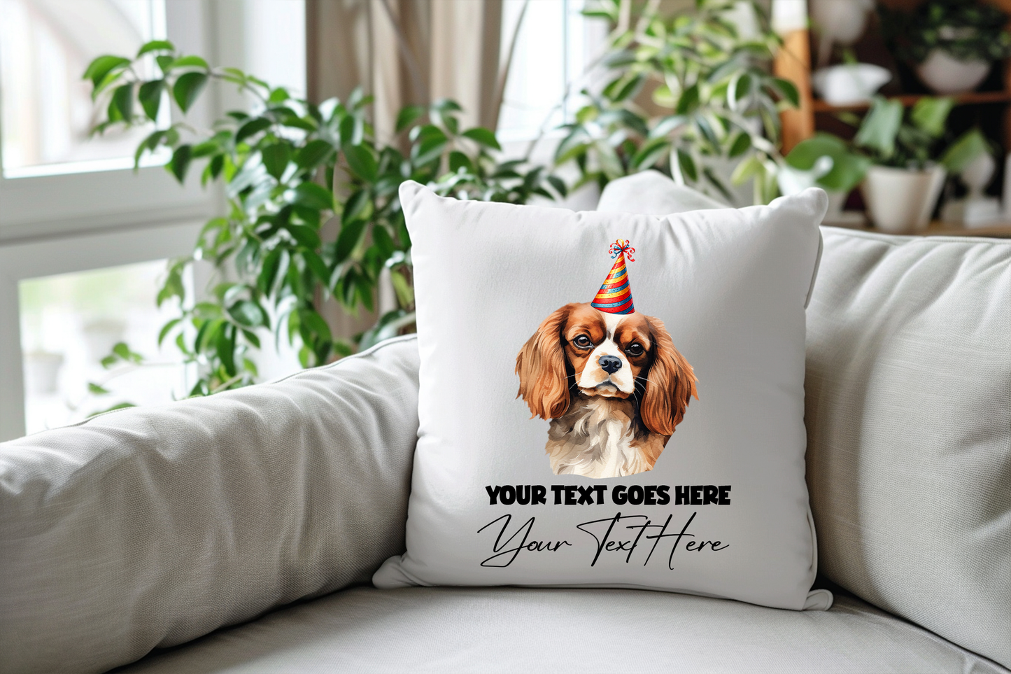 King Charles Spaniel Birthday Congratulations