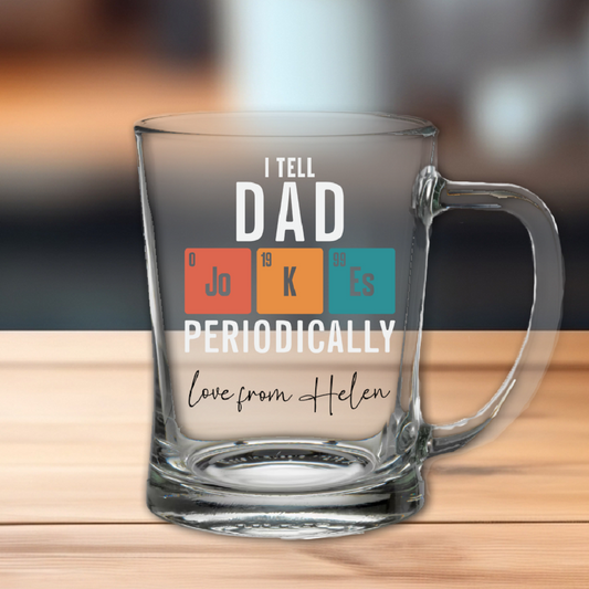 Personalised Dad Joke Tankard Gift