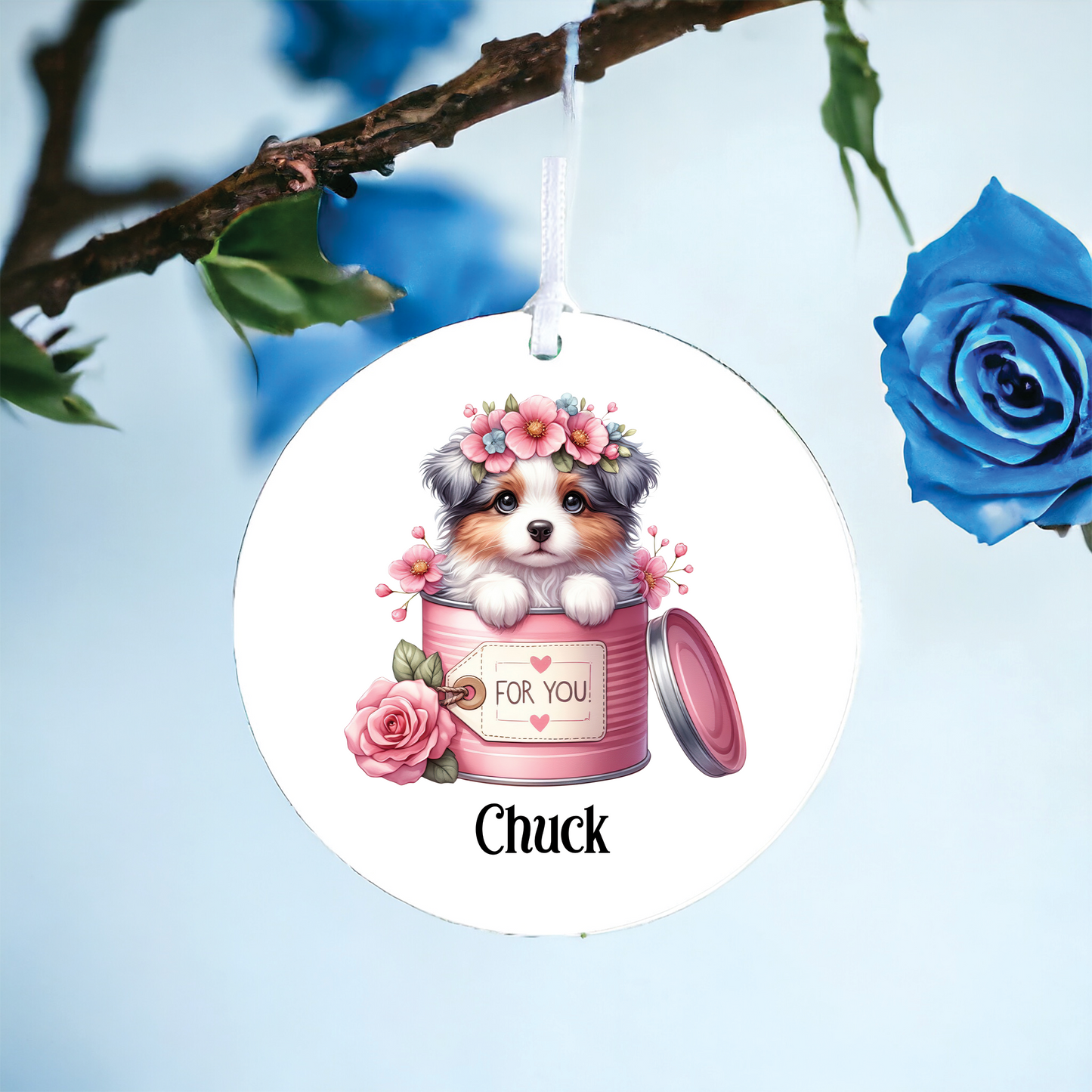 Personalised Australian Shepard Love Decoration