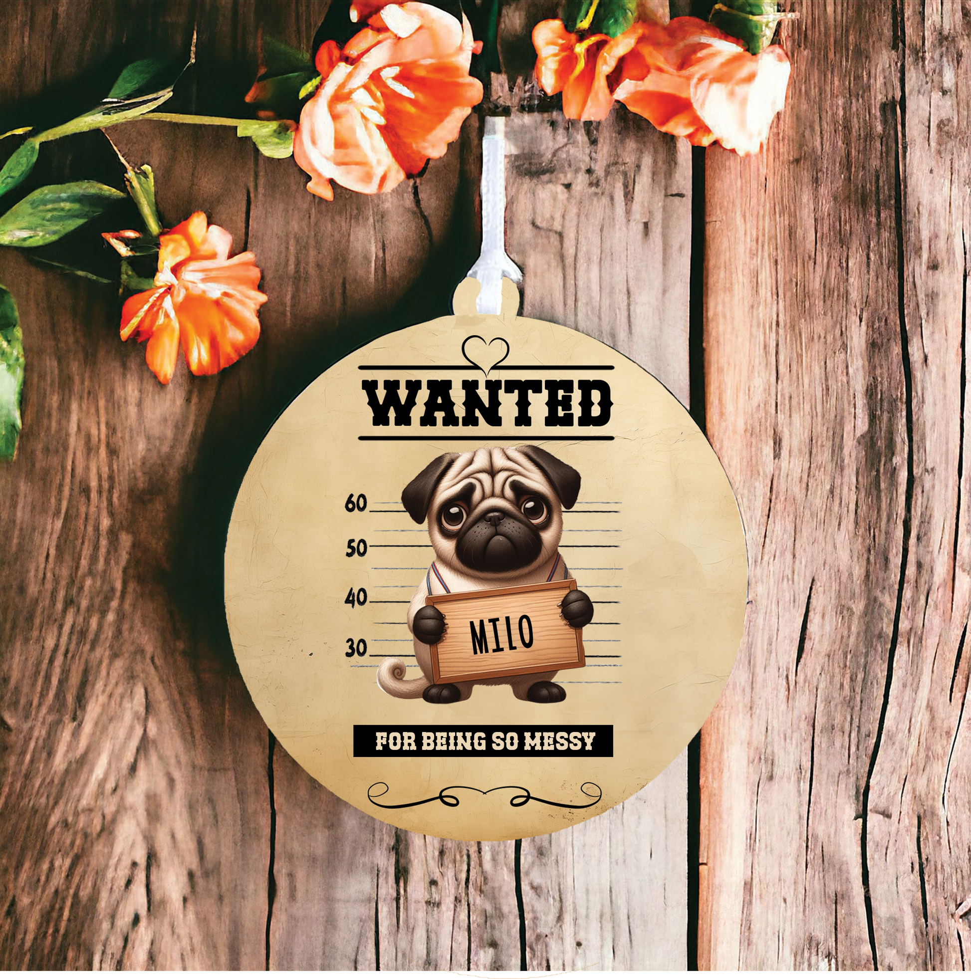 Pug decoration gift