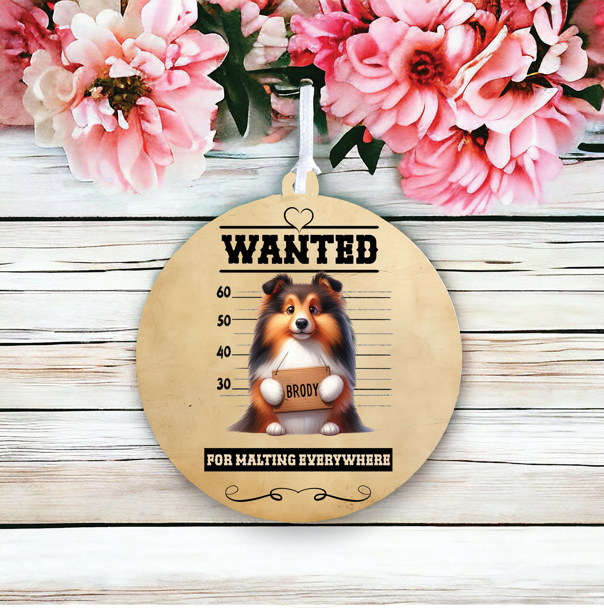 Shetland Sheepdog decoration gift