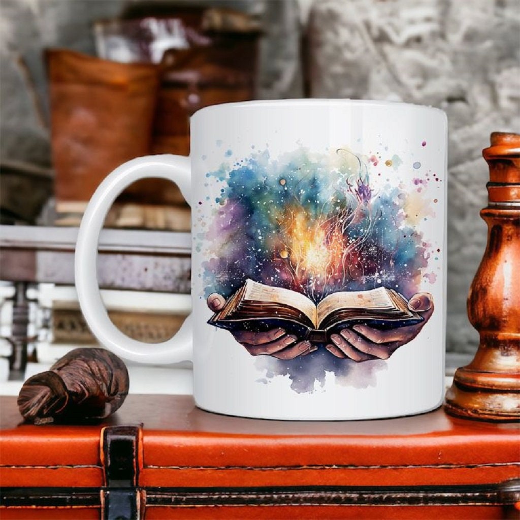 Personalised Mystical Spell Book Mug