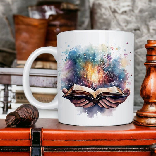 Personalised Mystical Spell Book Mug